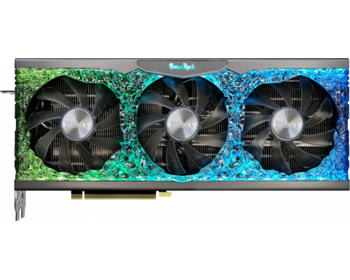 Видеокарта NVIDIA GeForce RTX3080 Palit GameRock 10Gb LHR (NED3080U19IA-1020G V1)